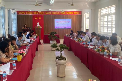 Hội thảo khoa học 'Xây dựng giải pháp nâng cao chất lượng công tác phát triển đảng viên của Đảng bộ tỉnh Khánh Hòa đến năm 2030'