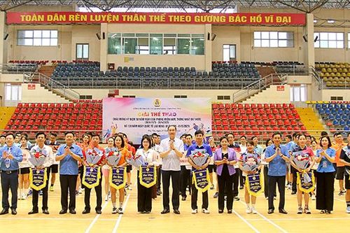 Giải thể thao Công đoàn các cơ quan Đảng tỉnh