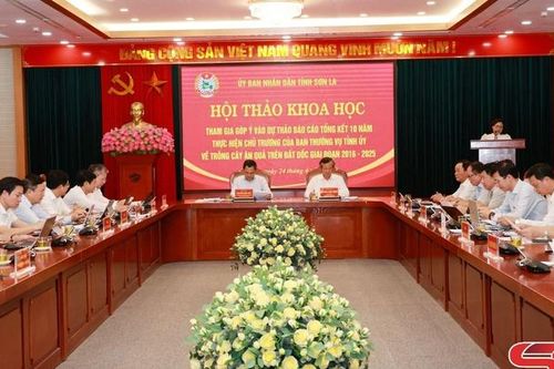 Hội thảo khoa học góp ý vào dự thảo báo cáo tổng kết 10 năm thực hiện chủ trương trồng cây ăn quả trên đất dốc
