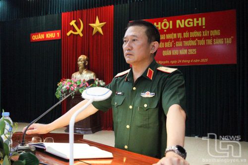 Quân khu 1 đối thoại 'tuổi trẻ sáng tạo' năm 2025