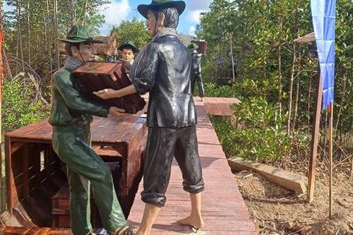 Cà Mau đón nhận Bằng xếp hạng di tích Quốc gia đặc biệt 'đường Hồ Chí Minh trên biển'