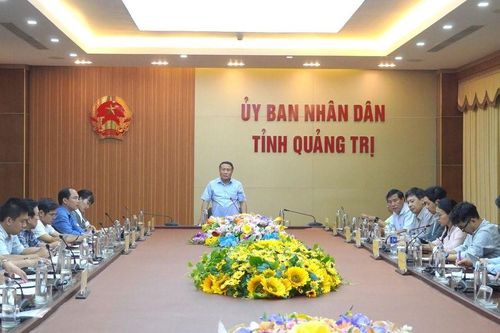 Quảng Trị thúc đẩy tiến độ triển khai dự án LNG Hải Lăng