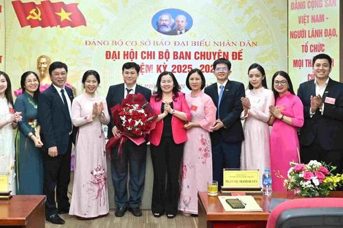 Ban Chuyên đề, Báo Đại biểu Nhân dân tiến hành đại hội Chi bộ nhiệm kỳ 2025 - 2027