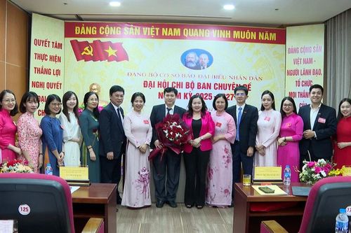Ban Chuyên đề, Báo Đại biểu Nhân dân đại hội Chi bộ nhiệm kỳ 2025 - 2027