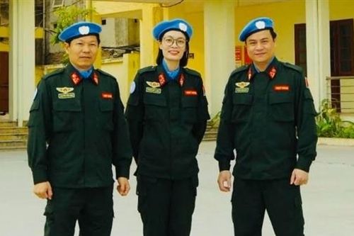 Ba sĩ quan Công an sắp lên đường gìn giữ hòa bình đúng dịp 30/4