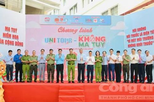 Trang bị đầy đủ kiến thức, kỹ năng cho HS-SV, quyết tâm xây dựng môi trường học đường không ma túy