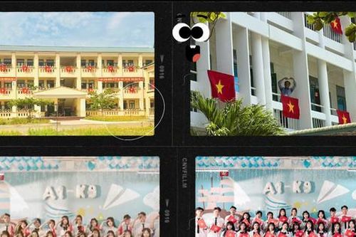 'Bản teen' đón Đại lễ: Trường rợp cờ đỏ sao vàng, nam sinh hát nhạc đỏ cực hay