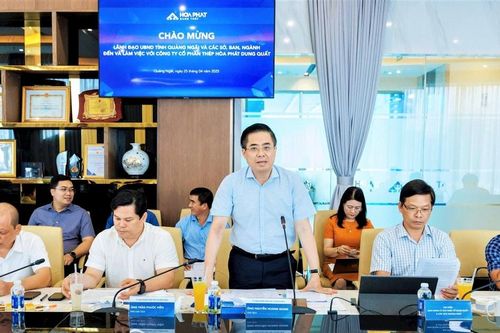 Chủ tịch tỉnh Quảng Ngãi: Dự án sản xuất ray thép là dự án quan trọng của quốc gia