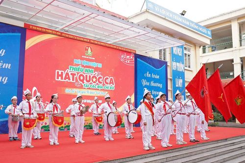 Khởi động Cuộc thi hát Quốc ca tại các địa chỉ đỏ