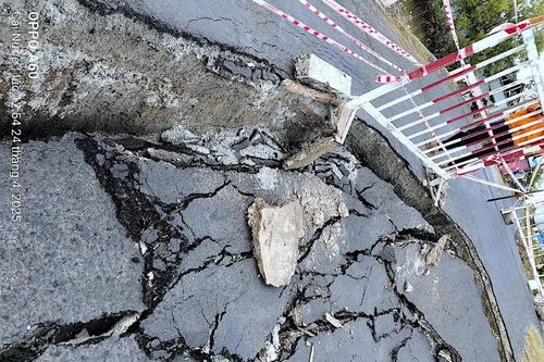 Cà Mau tạm ngưng lưu thông ô-tô khu vực sạt lở, sụp lún cống Bào Tròn
