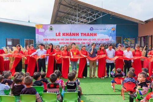 Khánh thành điểm trường Hú Trù Lình - tiếp bước trẻ em vùng cao tới trường
