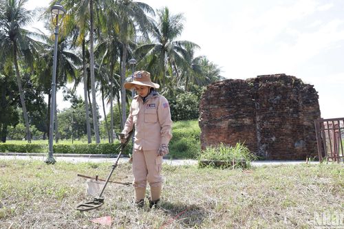 Hoàn thành rà phá bom mìn tại Thành Cổ Quảng Trị