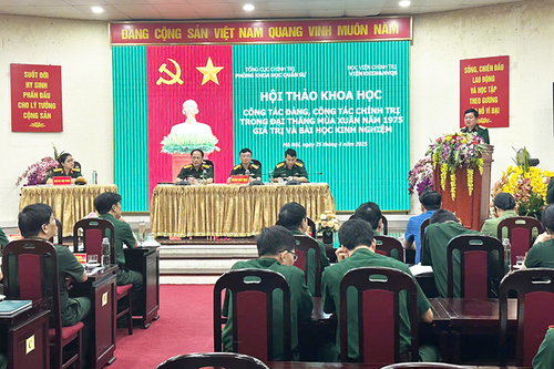 Phát huy giá trị, bài học công tác Đảng, công tác chính trị trong Đại thắng mùa Xuân năm 1975