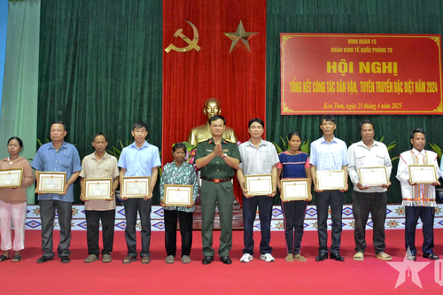 Đoàn Kinh tế - Quốc phòng 78: Thực hiện tốt chức năng 'đội quân công tác'