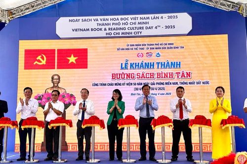 TPHCM: Khánh thành Đường sách Bình Tân