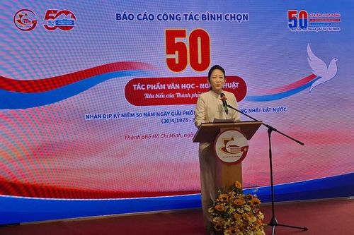 TP HCM: Tôn vinh 50 tác phẩm văn học nghệ thuật đặc sắc