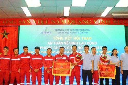 Điện lực Dầu khí Hà Tĩnh dẫn đầu toàn đoàn tại Hội thao An toàn PV Power 2025