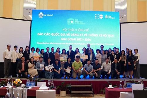 Việt Nam lần đầu công bố Báo cáo quốc gia về đăng ký và thống kê hộ tịch