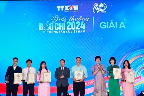 Lễ trao giải Báo chí Thông tấn xã Việt Nam 2024: Ghi nhận nỗ lực bám sát hơi thở cuộc sống