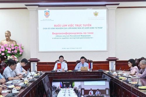 Việt Nam - Liên bang Nga chia sẻ kinh nghiệm về giám định tư pháp