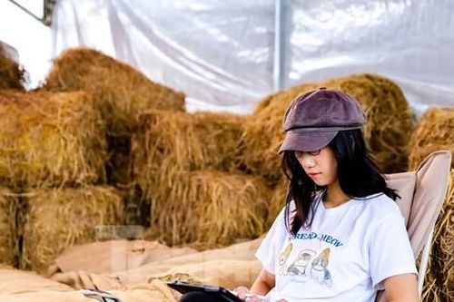 Độc đáo quán cà phê cho khách ngồi cạnh đống rơm