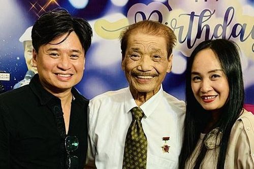 Sinh nhật tuổi 90, NSND Trần Hiếu đề nghị cực đáng yêu với Tấn Minh, Trọng Tấn