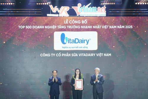 VitaDairy - Top 1 tăng trưởng nhanh nhất ngành sữa Việt Nam 2025