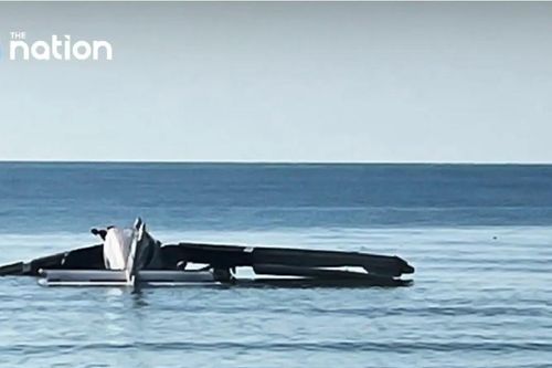 Máy bay cảnh sát Thái Lan đâm xuống biển, không còn ai sống sót