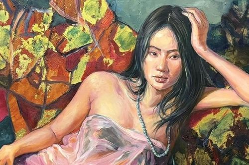 Những cô gái xuân thì trong tranh