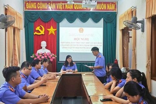 Quán triệt quy định có lợi của Luật Tư pháp người chưa thành niên