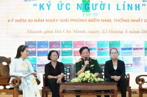 Ra mắt Tập 22 công trình sách 'Ký ức người lính'