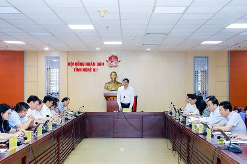 Thường trực HĐND tỉnh Nghệ An họp phiên thường kỳ tháng 4/2025