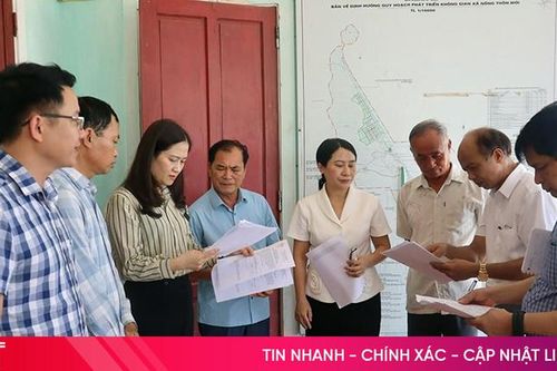 Hà Tĩnh khảo sát công tác lấy ý kiến Nhân dân về sáp nhập đơn vị hành chính cấp xã