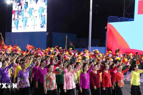 50 năm thống nhất đất nước: Rạng ngời đội hình diễu hành ngày đại lễ