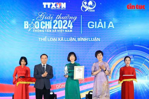 Giải thưởng Báo chí TTXVN 2024: Vinh danh những cống hiến không ngừng nghỉ