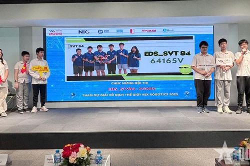 18 đội Việt Nam dự Giải vô địch thế giới VEX Robotics 2025