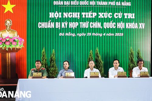 Đoàn đại biểu Quốc hội thành phố mong muốn cử tri quan tâm, tham gia góp ý trong việc sửa đổi Hiến pháp năm 2013