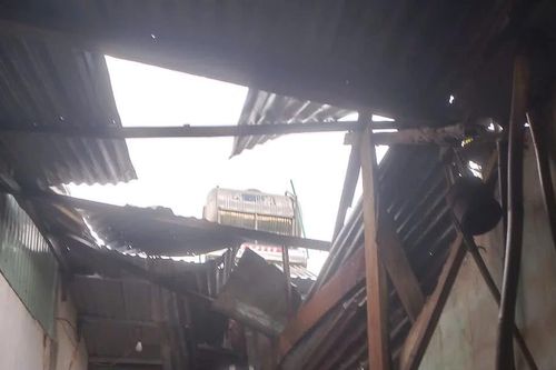TP. Pleiku: Xuất hiện mưa đá sau đợt nắng nóng kéo dài