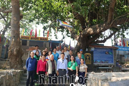 Đoàn công tác Chương trình phát triển Liên hợp quốc làm việc tại Tổ dân phố Bích Đầm