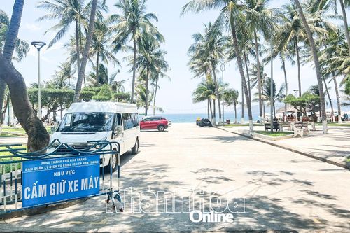 Các điểm giữ xe dọc công viên bờ biển Nha Trang: Ban Quản lý Dịch vụ công ích sẽ khai thác, vận hành