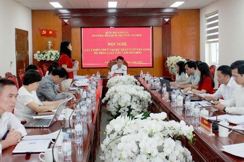 Lấy ý kiến góp ý vào dự thảo Luật Nhà giáo và dự thảo Luật Việc làm (sửa đổi)