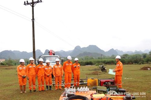 Diễn tập phòng chống thiên tai và tìm kiếm cứu nạn, xử lý các sự cố về điện