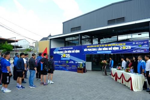 Gần 350 VĐV tranh tài tại Giải Pickleball tỉnh Lâm Đồng mở rộng