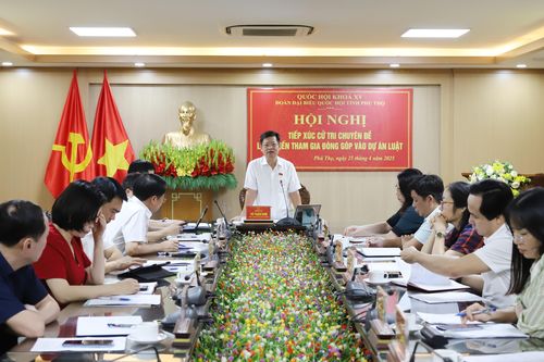 Hội nghị lấy ý kiến tham gia vào dự án Luật Tổ chức chính quyền địa phương (sửa đổi)