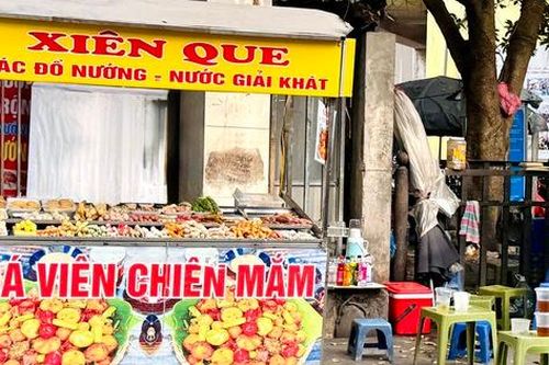 Thịt 'xiên bẩn' 2.000 đồng tràn đường phố, bủa vây trường học