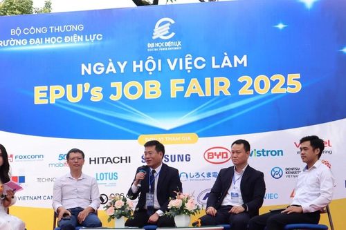 'Ngày hội việc làm - EPU's Job Fair 2025': Hơn 3.000 cơ hội việc làm cho sinh viên Trường Đại học Điện lực