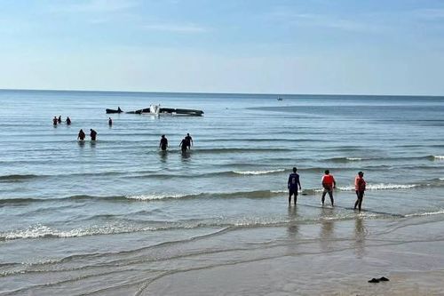 Máy bay Cảnh sát Thái Lan rơi xuống biển, 5 người thiệt mạng