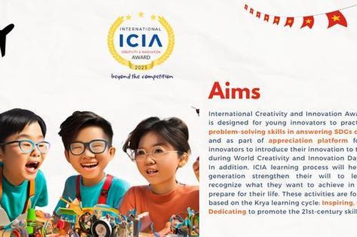 Giải thưởng Sáng tạo và Đổi mới quốc tế - sáng kiến giáo dục thường niên