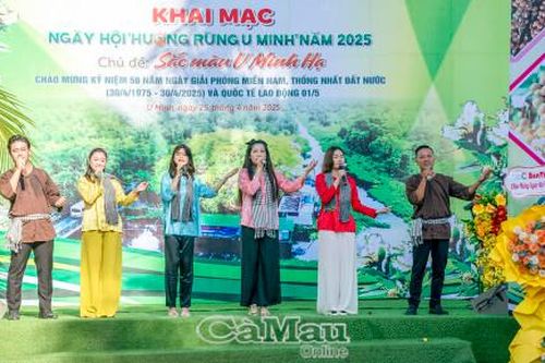 Khai mạc Ngày hội 'Hương rừng U Minh'
