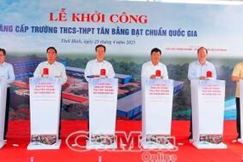 Khởi công nâng cấp Trường THCS - THPT Tân Bằng